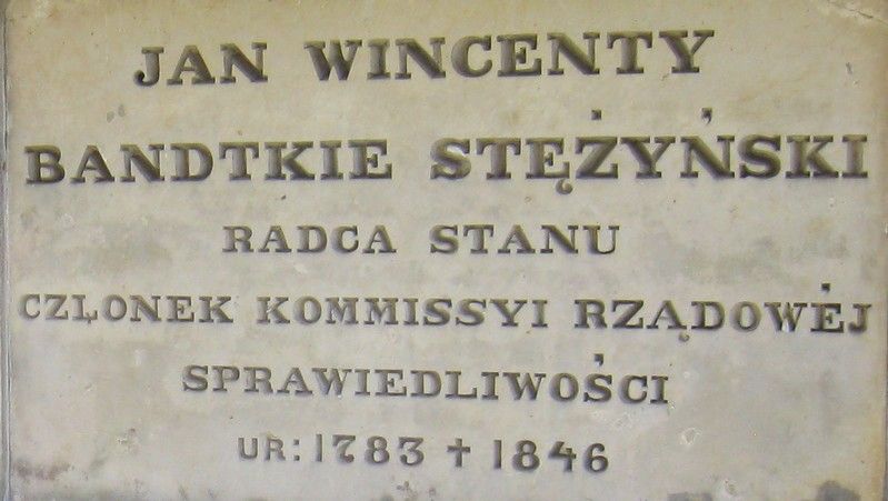 Grobowiec Jana Wincentego Bandtkie-Stężyńskiego